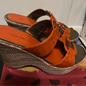 Orange wedges